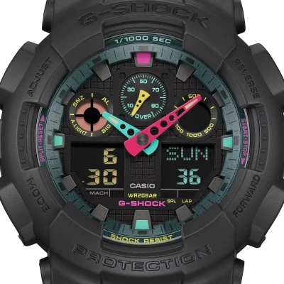 Reloj Casio G-Shock GA-100MF-1AER Multi Fluorescent Accents