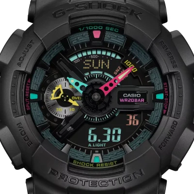 Reloj Casio G-Shock GA-110MF-1AER Multi Fluorescent Accents