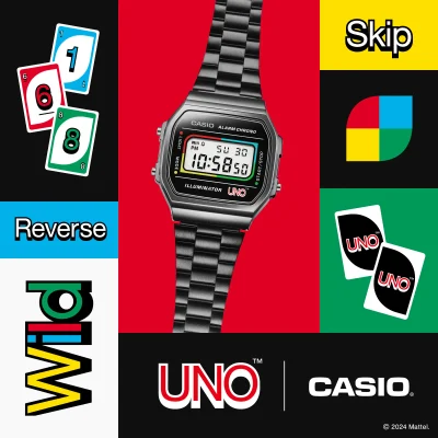 Reloj Casio Vintage UNO A168WEUC-1AER