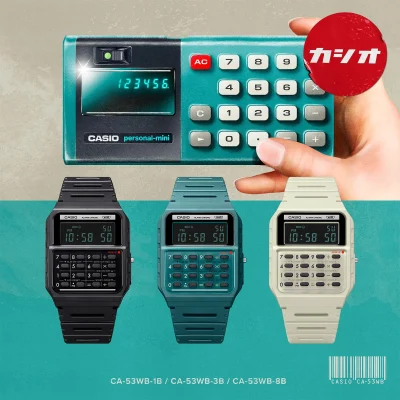 Reloj Casio calculadora CA-53WB-1BEF